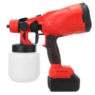 21V 1300mAh Socoje Paint Spray Guns Craft Painting Tool Spray Model Airbrush Electric Paint Sprayer W/ 1/2 Battery 1pc 21V 1300mAh Socoje Paint Spray Guns Craft Painting Tool Spray Model Airbrush Electric Paint Sprayer W/ 1/2 Battery 1pc