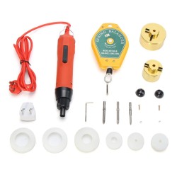 220V Socoje Handheld Electric Drill Bottle Capping Machine Cap Sealer Seal Ring Machine 1pc 220V Socoje Handheld Electric Drill Bottle Capping Machine Cap Sealer Seal Ring Machine 1pc