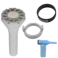 PVC Mini Hairdryer Extension Interface and Storage Bag Interface Versatile Accessory for Most Mini Hairdryers Compact Lightweight Design 3PCS  PVC Mini Hairdryer Extension Interface and Storage Bag Interface Versatile Accessory for Most Mini Hairdryers Compact Lightweight Design 3PCS