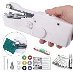 Mini Portable Sewing Machine Handheld Cordless Quick Clothes Stitch For Home Travel Mini Portable Sewing Machine Handheld Cordless Quick Clothes Stitch For Home Travel