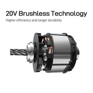 20V cordless brushless driver drill with high torque output 20V cordless brushless driver drill with high torque output