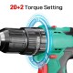 high Torque 50N.m speed adjustment cordless brushless driver hammer Drill