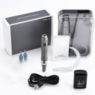 Ultima M8 Professional Micro Needling Pen with Digital Display Adjustable Needle Length 0-0.3mm Aluminum Device 2 x 16-Pin Cartridges Included Ultima M8 Professional Micro Needling Pen with Digital Display Adjustable Needle Length 0-0.3mm Aluminum Device 2 x 16-Pin Cartridges Included