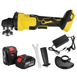 Socoje 388VF 1280W 8500rpm 3 gears 125mm Brushless Lithium Electric Angle Grinder for Makiita 18V Battery Socoje 388VF 1280W 8500rpm 3 gears 125mm Brushless Lithium Electric Angle Grinder for Makiita 18V Battery