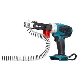 Socoje Rechargeable Automatic Nail Guns Electric Screwdriver For Makita 18V Battery Plasterboard Partition Walls Wooden Boards Ceilings Socoje Rechargeable Automatic Nail Guns Electric Screwdriver For Makita 18V Battery Plasterboard Partition Walls Wooden Boards Ceilings