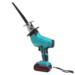 21V 7500mAh Socoje Electric Reciprocating Saw Ki tCordless Saw Cutting Blades+2 Battery 1pc