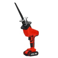 42VF 13000mAh Cordless Reciprocating Saw Electric Saws Portable Woodworking Power Tools 1 set  42VF 13000mAh Cordless Reciprocating Saw Electric Saws Portable Woodworking Power Tools 1 set