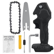 6Incd 2500W 18V Wireless Portable Rechargeable Electric Pruning Saw Mini Woodworking One-handed Garden Logging Saw For 18V Battery 6Incd 2500W 18V Wireless Portable Rechargeable Electric Pruning Saw Mini Woodworking One-handed Garden Logging Saw For 18V Battery