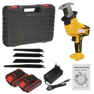 Socoje 88VF 10mm Cordless Electric Reciprocating Saw w/ 4 Blades Electric Wood Cutting Recip Prunning Socoje 88VF 10mm Cordless Electric Reciprocating Saw w/ 4 Blades Electric Wood Cutting Recip Prunning