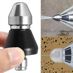 3/8 1/4'' Quick High Pressure Washer Sewer Cleaner Nozzles Washing Machine Drain Pipe Dredging Cleaning Nozzle 3/8 1/4'' Quick High Pressure Washer Sewer Cleaner Nozzles Washing Machine Drain Pipe Dredging Cleaning Nozzle