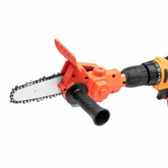 4 Inch Portable Conversion Head Kits Electric Drill to Electric Chain Saw Adapter Attachment Woodworking Pruning Tools for Garden 4 Inch Portable Conversion Head Kits Electric Drill to Electric Chain Saw Adapter Attachment Woodworking Pruning Tools for Garden