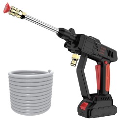 40V Electric Cordless Pressure Cleaner Washer Guns Water Hose Cleaning With Battery 1pc