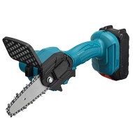 550W 48VF 4'' Mini Cordless One-Hand Electric Chain Saw Woodworking Wood Cutter W/ 2pcs Battery 1 set 550W 48VF 4'' Mini Cordless One-Hand Electric Chain Saw Woodworking Wood Cutter W/ 2pcs Battery 1 set