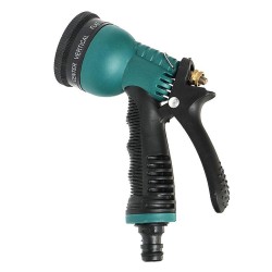 8 In 1 Heavy Duty Garde Hose Water Pressure Spray Nozzle With High Pressure For Car Motorbike And Any Vehicle Cleaning Grading Washing