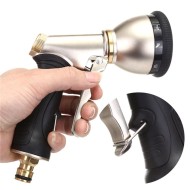 9 Function High-Pressure Water Spray Gun Car Washer Hose Spray Bottle Garden Watering Sprinkler Sprinkler Cleaning Water Gun 9 Function High-Pressure Water Spray Gun Car Washer Hose Spray Bottle Garden Watering Sprinkler Sprinkler Cleaning Water Gun