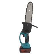 Socoje 128VF 8Inch Portable Electric Saw Pruning Chain Saw Rechargeable Woodworking Power Tools Wood Cutter W/ 1/2 Battery EU Plug Fit Makita Socoje 128VF 8Inch Portable Electric Saw Pruning Chain Saw Rechargeable Woodworking Power Tools Wood Cutter W/ 1/2 Battery EU Plug Fit Makita