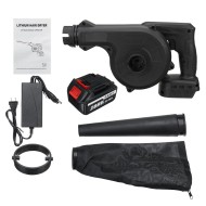 Socoje 1500W 20000rpm 18V 2-in-1 Electric Air Blower Blow-suction Type Vacuum Cleaner Handheld Blowing Machine for Dust Cleaning Socoje 1500W 20000rpm 18V 2-in-1 Electric Air Blower Blow-suction Type Vacuum Cleaner Handheld Blowing Machine for Dust Cleaning