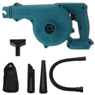 Socoje 2 in 1 Electric Air Blower Vacuum Cleaner Handheld Dust Collecting Tool For Makita18V Battery Socoje 2 in 1 Electric Air Blower Vacuum Cleaner Handheld Dust Collecting Tool For Makita18V Battery