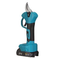 Socoje 21V Brushless Pruning Shears with 1500mAh Battery and EU Plug Charger in Blue and Black  Packaged in CE-Labeled Paper Box Socoje 21V Brushless Pruning Shears with 1500mAh Battery and EU Plug Charger in Blue and Black  Packaged in CE-Labeled Paper Box