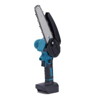 Socoje 21V Mini Chainsaw Compact Power Tool with Pure Copper Motor Lightweight 6-inch Pruner with Safety Lock Upper Deflector Ideal Socoje 21V Mini Chainsaw Compact Power Tool with Pure Copper Motor Lightweight 6-inch Pruner with Safety Lock Upper Deflector Ideal