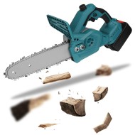 Socoje 288VF 300W 10 Inch One-hand Electric Rechargeable Chain Saw Cordless Chainsaw Wood Cutter Woodworking Tool For Makita18V Battery Socoje 288VF 300W 10 Inch One-hand Electric Rechargeable Chain Saw Cordless Chainsaw Wood Cutter Woodworking Tool For Makita18V Battery