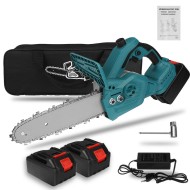 Socoje 288VF 300W 10 Inch One-hand Electric Rechargeable Chain Saw Cordless Chainsaw Wood Cutter Woodworking Tool For Makita18V Battery Socoje 288VF 300W 10 Inch One-hand Electric Rechargeable Chain Saw Cordless Chainsaw Wood Cutter Woodworking Tool For Makita18V Battery