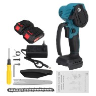 Socoje 6 Inch 2000W 88VF Brushless Electric Saw Chainsaw Pruning Saws Woodworking Cutting Tool W/ 1pc or 2pcs Battery For Makita 18v Battery Socoje 6 Inch 2000W 88VF Brushless Electric Saw Chainsaw Pruning Saws Woodworking Cutting Tool W/ 1pc or 2pcs Battery For Makita 18v Battery