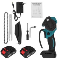 Socoje 8 Inch 3000W 88VF Brushless Electric Saw Chainsaw Pruning Saws Woodworking Cutting Tool W/ 1pc or 2pcs Battery For Makita 18v Battery Socoje 8 Inch 3000W 88VF Brushless Electric Saw Chainsaw Pruning Saws Woodworking Cutting Tool W/ 1pc or 2pcs Battery For Makita 18v Battery