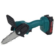 Socoje 88V Cordless Electric Saw 4inch One-hand Chain Saws Woodworking Cutting Tool W/ 1 or 2pcs Battery Tree Pruning Shears US Plug Socoje 88V Cordless Electric Saw 4inch One-hand Chain Saws Woodworking Cutting Tool W/ 1 or 2pcs Battery Tree Pruning Shears US Plug