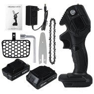 Socoje 88VF 21V Electric Cordless One-Hand Saw Woodworking Chain Saw W/ 1/2pcs Battery Socoje 88VF 21V Electric Cordless One-Hand Saw Woodworking Chain Saw W/ 1/2pcs Battery
