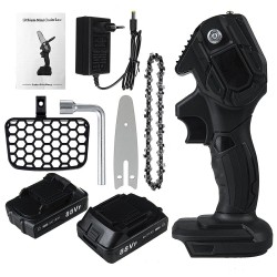 Socoje 88VF 21V Electric Cordless One-Hand Saw Woodworking Chain Saw W/ 1/2pcs Battery Socoje 88VF 21V Electric Cordless One-Hand Saw Woodworking Chain Saw W/ 1/2pcs Battery