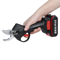 Socoje 88VF Cordless Electric Pruning Shears Secateur 30mm Garden Branch Cutter W/ 2X Battery Plastic Toolbox Socoje 88VF Cordless Electric Pruning Shears Secateur 30mm Garden Branch Cutter W/ 2X Battery Plastic Toolbox