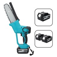 Socoje 8inch 21V 1500W Electric Cordless One-Hand Saw Chain Saw Woodworking with Battery Kit Socoje 8inch 21V 1500W Electric Cordless One-Hand Saw Chain Saw Woodworking with Battery Kit
