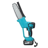 Socoje 8inch 21V 1500W Electric Cordless One-Hand Saw Chain Saw Woodworking with Battery Kit Socoje 8inch 21V 1500W Electric Cordless One-Hand Saw Chain Saw Woodworking with Battery Kit