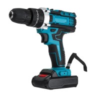 Socoje 48VF Cordless Impact Electric Screwdriver Drill 25+3 Gear Forward/Reverse Switch Power Screw Driver W/ 1 Or 2 Li-ion Battery Socoje 48VF Cordless Impact Electric Screwdriver Drill 25+3 Gear Forward/Reverse Switch Power Screw Driver W/ 1 Or 2 Li-ion Battery