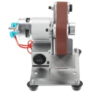 Mini Electric Belt Sander Grinder DIY Metal Wood Polishing Grinding Machine Sanding Belt Sharpener 330MM Mini Electric Belt Sander Grinder DIY Metal Wood Polishing Grinding Machine Sanding Belt Sharpener 330MM