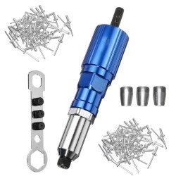 Nail Gun Electric Rivet Adapter Set Pull Riveting Core-pulling Conversion Head Aluminum Alloy Nail Gun Electric Rivet Adapter Set Pull Riveting Core-pulling Conversion Head Aluminum Alloy