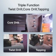 AJC02-23 Heavy Duty Triple FuNcntion Magnetic Base Core Drill 50mm Capacity Magnetic Drill AJC02-23 Heavy Duty Triple FuNcntion Magnetic Base Core Drill 50mm Capacity Magnetic Drill