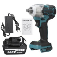 Socoje 288VF 1/2'' Electric Cordless Brushless Impact Wrench With 1/2 Battery Socoje 288VF 1/2'' Electric Cordless Brushless Impact Wrench With 1/2 Battery