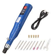 USB Cordless Rotary Tool Kit Woodworking Engraving Pen 3 Speed Adjustable DIY For Jewelry Metal Glass Mini Wireless Drill with 15 accessories USB Cordless Rotary Tool Kit Woodworking Engraving Pen 3 Speed Adjustable DIY For Jewelry Metal Glass Mini Wireless Drill with 15 accessories