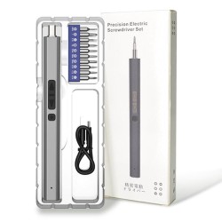 11 In 1 Precision Electric Screwdriver Set Type-C Fast Charging Screwdriver Set with LED Light Phone Repair Electric Tool 11 In 1 Precision Electric Screwdriver Set Type-C Fast Charging Screwdriver Set with LED Light Phone Repair Electric Tool