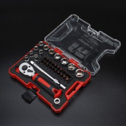 36PCS Sleeve Combination Set Sleeve Batch Head Set Auto Repair Tool Household Hardware Tool Combination 36PCS Sleeve Combination Set Sleeve Batch Head Set Auto Repair Tool Household Hardware Tool Combination
