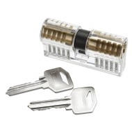 Orange Picks and Padlocks Set with Spring Steel Tools Transparent Padlocks and Automatic Unlocking Gun 44PCS per set Orange Picks and Padlocks Set with Spring Steel Tools Transparent Padlocks and Automatic Unlocking Gun 44PCS per set