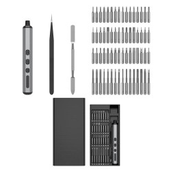 68-in-1 Electric Screwdriver Kit Quick Charge 90min Use 200rpm Lithium Battery Home DIY Tools 68-in-1 Electric Screwdriver Kit Quick Charge 90min Use 200rpm Lithium Battery Home DIY Tools