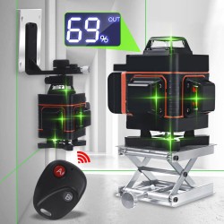 8/12/16 Line Digital Laser Level Green Light Self Leveling 360 degrees Rotary 8/12/16 Line Digital Laser Level Green Light Self Leveling 360 degrees Rotary