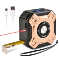 40M Laser Measuring Tape Retractable Ruler Laser Distance Meter Range Finder Electronic Roulette Digital Measuring Tape Tool 1pc 40M Laser Measuring Tape Retractable Ruler Laser Distance Meter Range Finder Electronic Roulette Digital Measuring Tape Tool 1pc