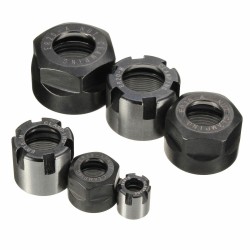 ER- A M Type Nut Collet Clamping Nut for CNC Milling Chuck Holder Lathe Tool