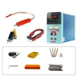 11.3KW Handheld Spot Welder Energy Storage Type Socoje Electric Welder with Test Voltage Function for Battery Welding Repair Production EU/US Plug 1pc 11.3KW Handheld Spot Welder Energy Storage Type Socoje Electric Welder with Test Voltage Function for Battery Welding Repair Production EU/US Plug 1pc