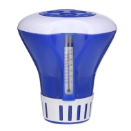 Pool Floating Chemical Dispenser High Quality Durable With Thermometer for Swimming Pool Cheaning Tools Pool Floating Chemical Dispenser High Quality Durable With Thermometer for Swimming Pool Cheaning Tools