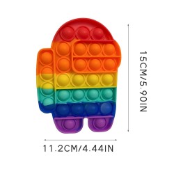 Push Up Bubble Fidget Toys Adult Stress Relief Toy Antistress Soft Squishy Pack Sensory Autism Anti-Stress for Adult Child Toys Push Up Bubble Fidget Toys Adult Stress Relief Toy Antistress Soft Squishy Pack Sensory Autism Anti-Stress for Adult Child Toys